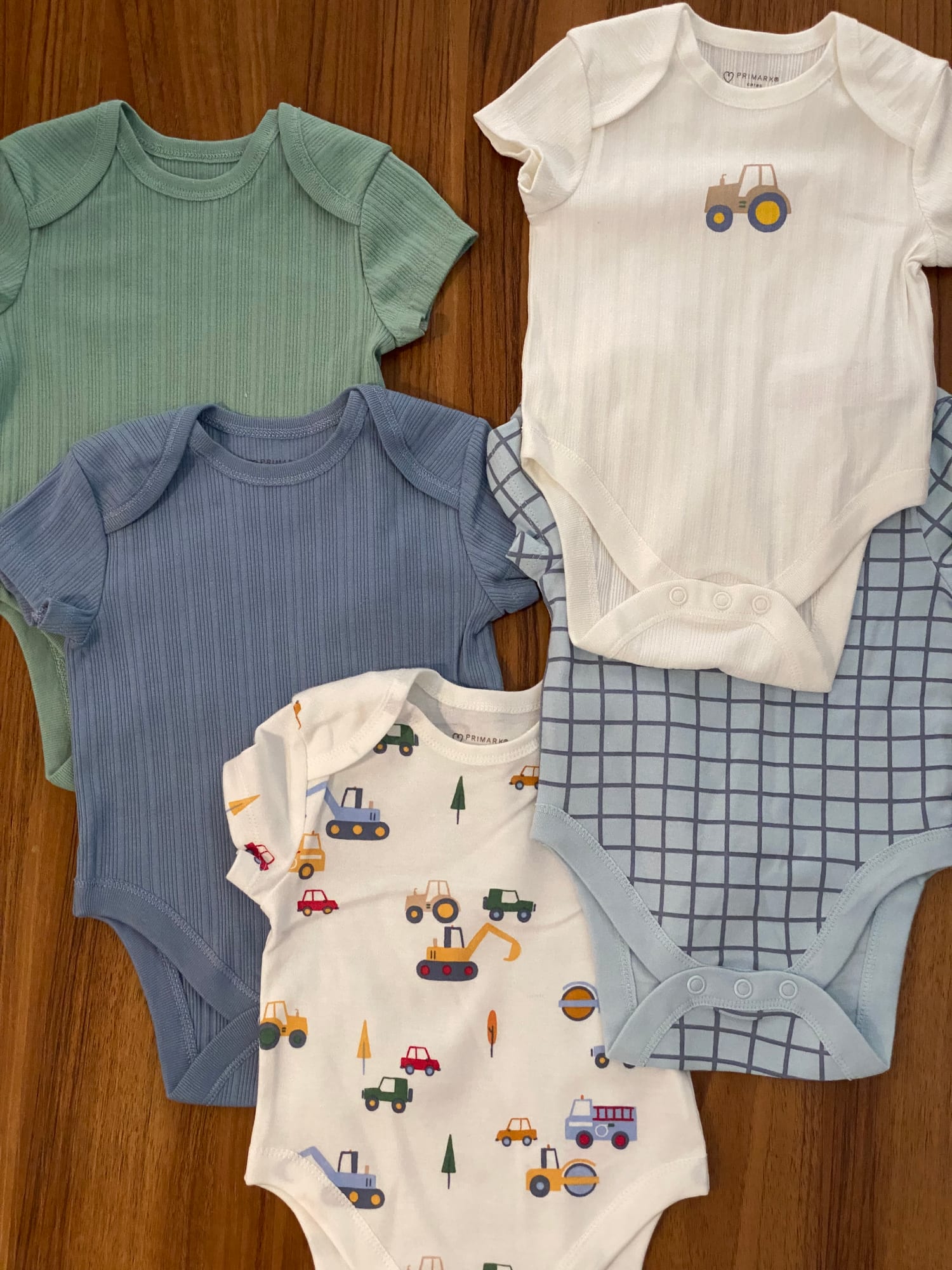 Pack of 5 Bodysuit Set (Car) - additional photo 2