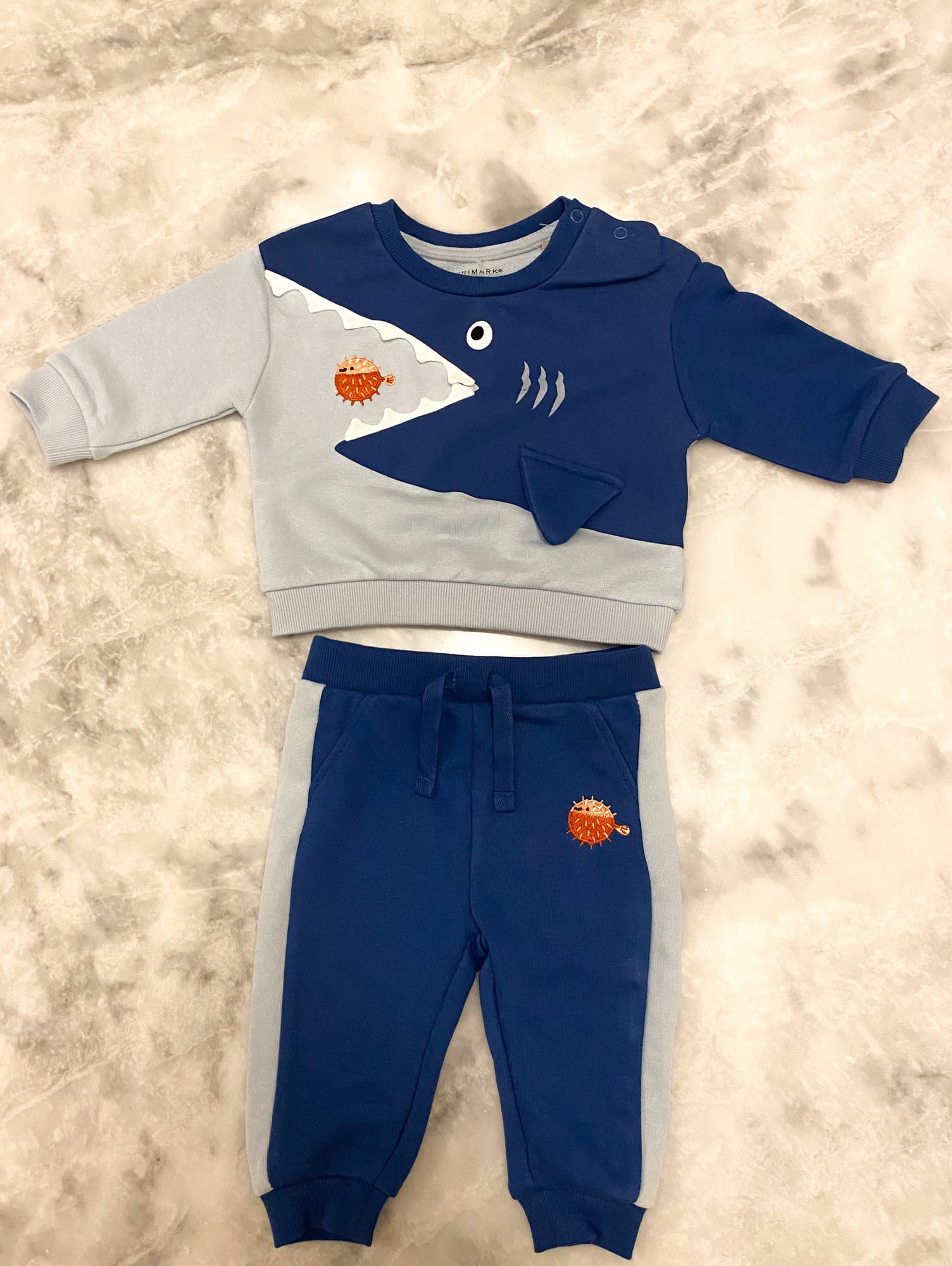 Shark Sweatshirt & Jogger Set