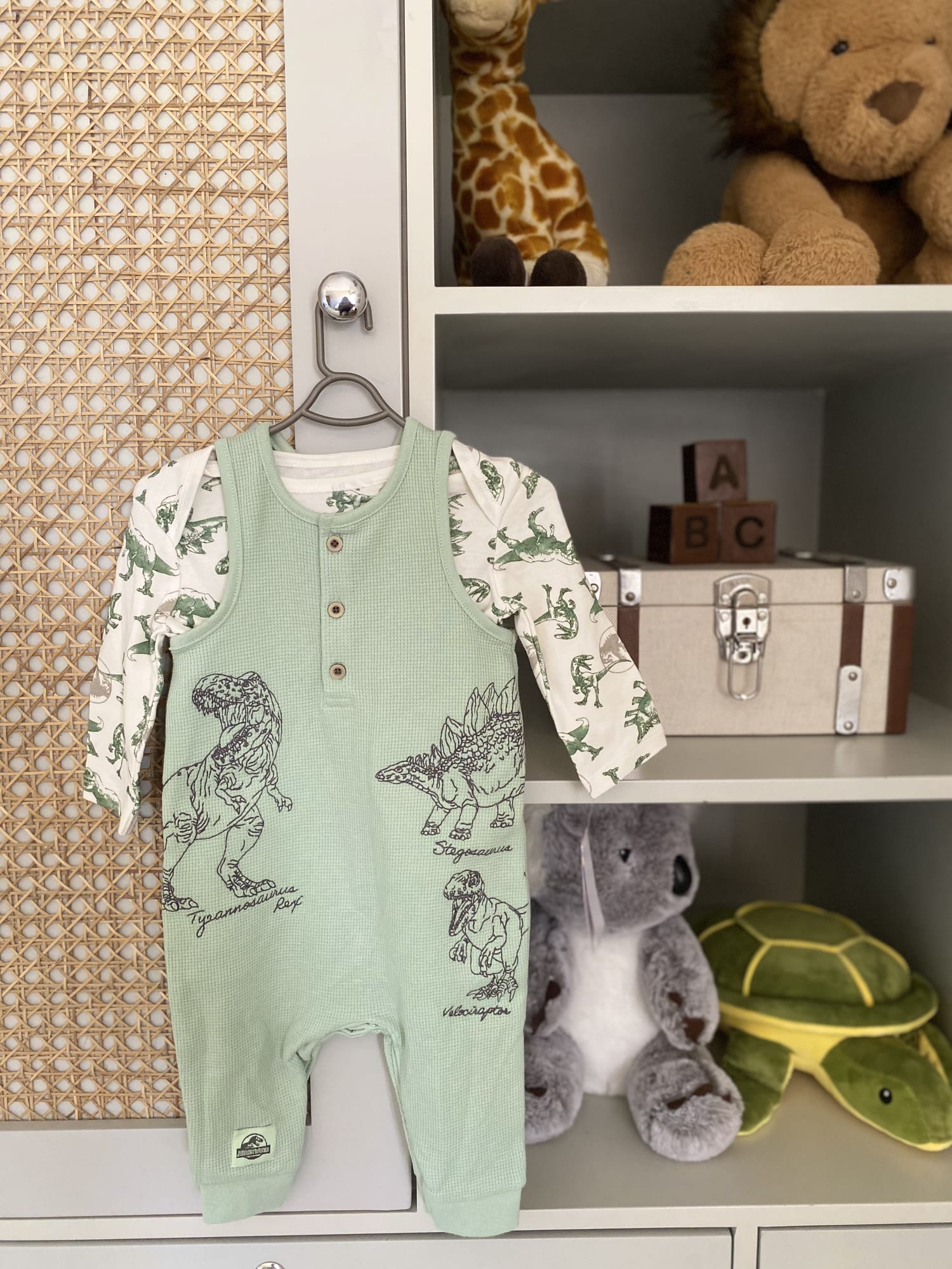 Jurrasic Park 2 Piece Romper Set
