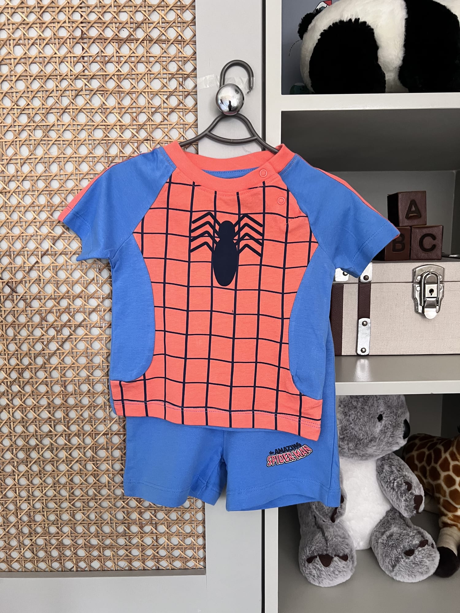Marvel Spiderman T Shirt & Shorts Set