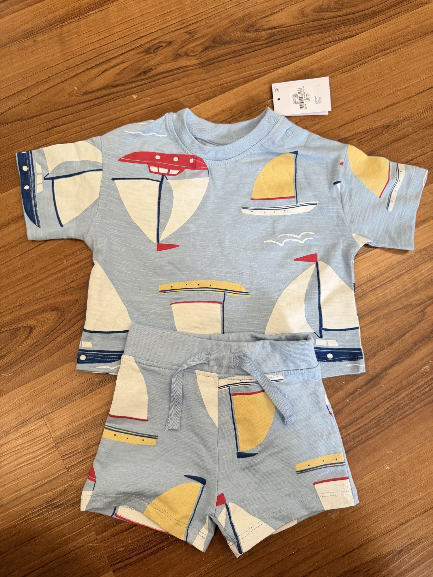 Sailor T Shirt & Shorts Set