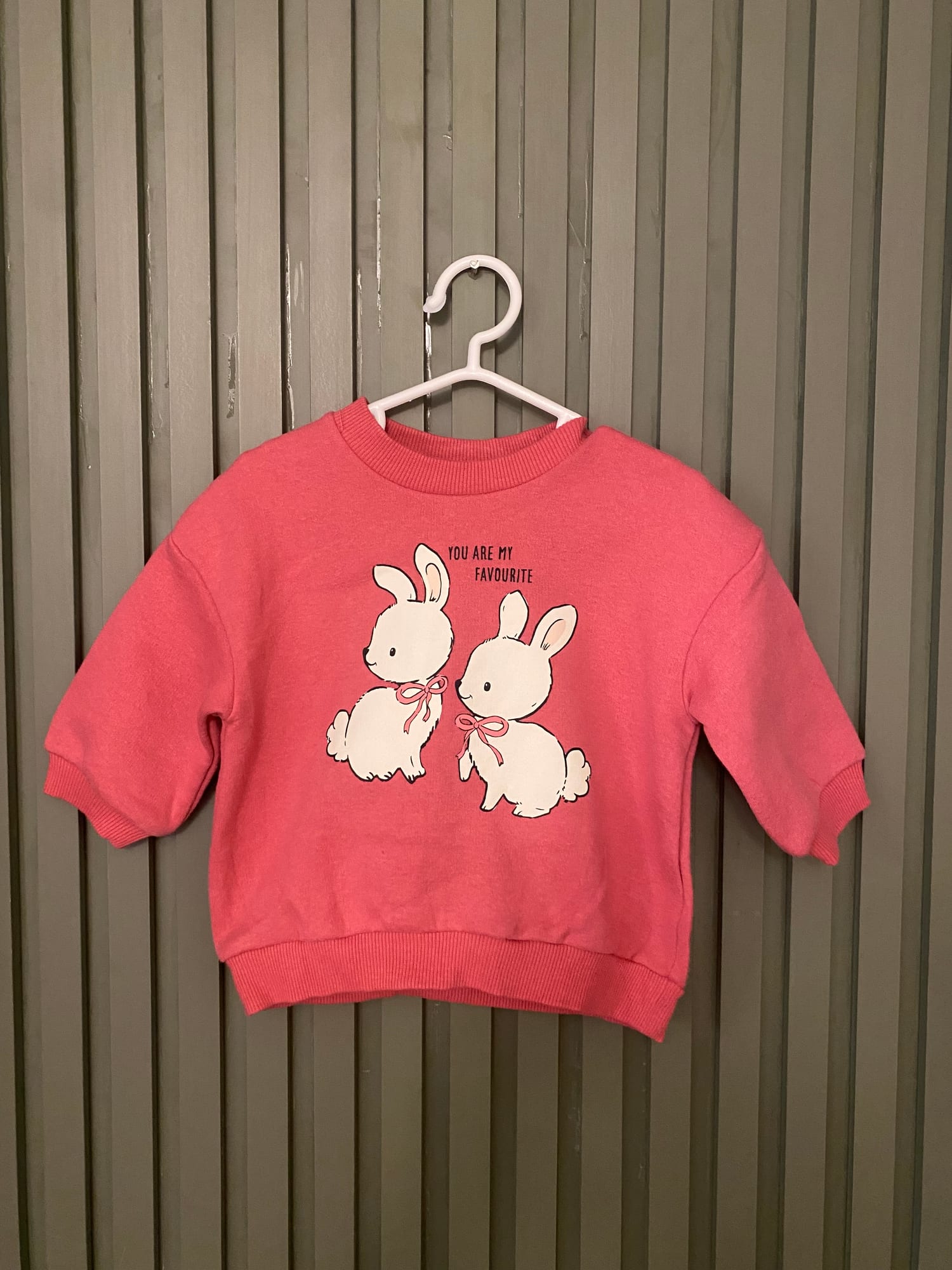 H&M Pink Graphic Sweatshirt